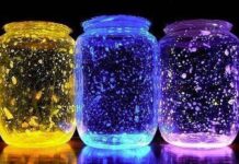 You can make these super cool nightlights with supplies you already have!